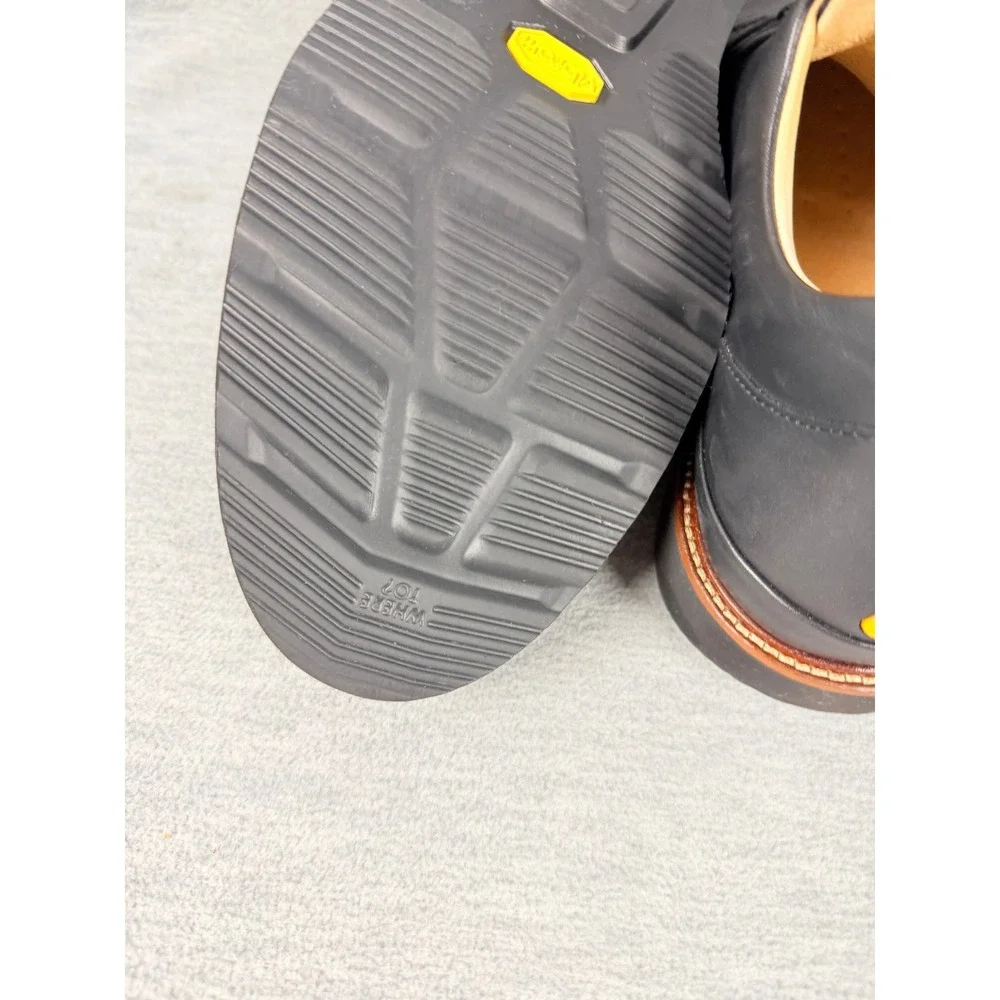 Samuel Hubbard Dress Fast Black Leather Oxfords Mens 11.5 M1310-068 Vibram Sole